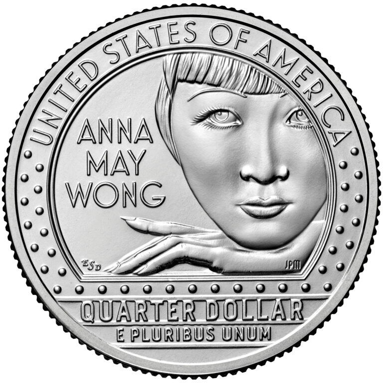 Image of the Anna May Wong Quarter
